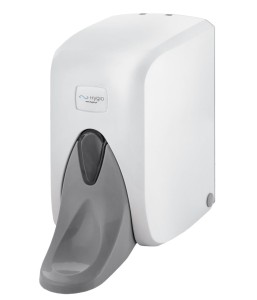 HYGIO DOZOWNIK ŁOKCIOWY DO MYDŁA ABS BIAŁY 500 ml ECO 