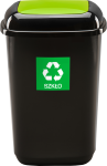 HYGIO POJEMNIK DO SEGREGACJI ŚMIECI 12L QUATRO ZIELONY