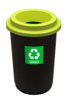 HYGIO POJEMNIK DO SEGREGACJI ŚMIECI ECO BIN 50L ZIELONY