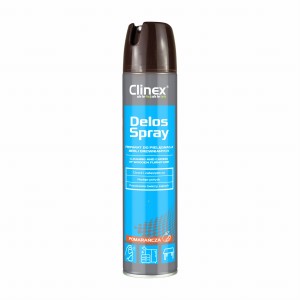 CLINEX Delos Spray Płyn w aerozolu do czyszczenia i pielęgnacji mebli drewnianych oraz  drewnopodobnych