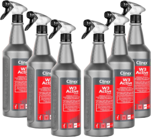 CLINEX W3 ACTIVE SHIELD Płyn do czyszczenia łazienki  6 sztuk