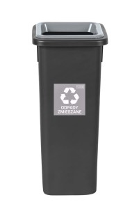  KOSZ DO SEGREGACJI ŚMIECI FIT BIN 20l  SZARY