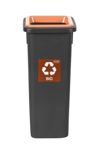  KOSZ DO SEGREGACJI ŚMIECI FIT BIN 53l  BRĄZOWY 