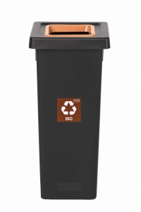  KOSZ DO SEGREGACJI ŚMIECI FIT BIN 73l BRĄZOWY