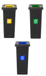 ZESTAW 3 KOSZY DO SEGREGACJI FIT BIN 73l