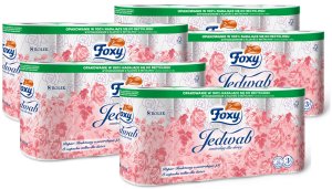 FOXY Jedwab Papier Toaletowy  40 rolek 