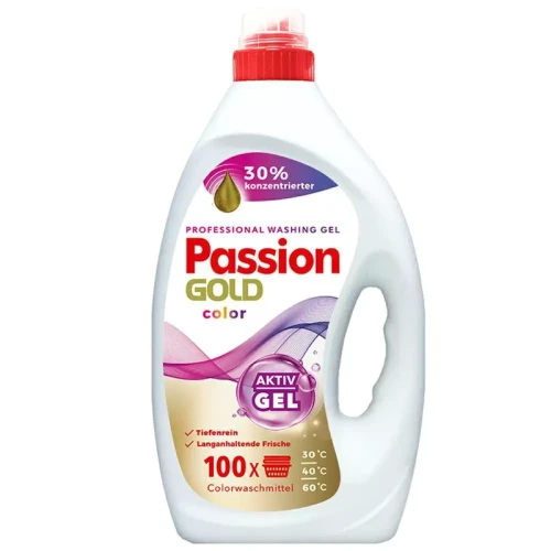 Żel do prania kolorowych tkanin - Passion Gold Color 4l