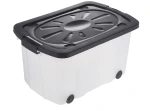 Pojemnik do Przechowywania 40L Pudło na Zabawki Przeźroczyste 58x37x31cm