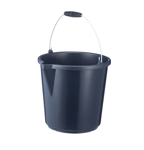 Wiadro Ogrodowe Budowlane 14l Czarne