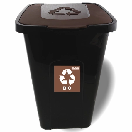 Kosz na Bioodpady Brązowy Sorta Bin 50l