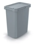 Kosz na Śmieci z Klapą 12l | Keden Systema Szary