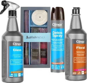 Clinex Zestaw Płynów do Codziennego Sprzątania | 4 Produkty