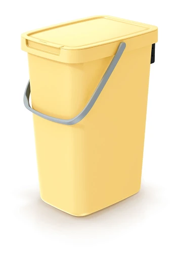 Kosz do Segregacji Śmieci 12l na Plastik | Żółty