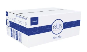 Ręczniki Papierowe ZZ Składane Białe | 3000szt. | Ellis Professional Simple