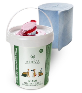 Chusteczki odtłuszczające Adeva D-600 Wipes