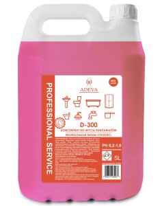 Preparat do mycia sanitariatów ADEVA D-300 KONCENTRAT 5L