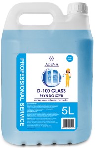 Preparat do mycia szyb Adeva D-100 GLASS 5L