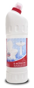 Żel myjący do toalet Muszle Pisuary Bidety Adeva D-ACTIVE WC