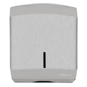 HYGIO EXCLUSIVE Pojemnik (dystrybutor) na ręczniki papierowe ZZ 600 stal szczotkowana mat 