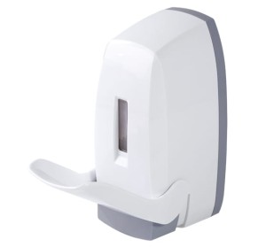 HYGIO DOZOWNIK (DYSTRYBUTOR) ŁOKCIOWY DWUFUNKCYJNY DO MYDŁA ABS BIAŁY 500ML