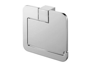 Uchwyt WC z klapką FUTURA SILVER 02991