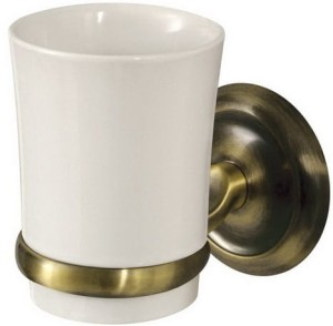 SZKLANKA Z PODSTAWKĄ DECO