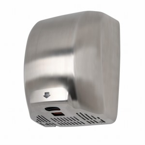 SUSZARKA DO RĄK  WARMTEC MaxFlow 1800W STAL SZCZOTKOWANA