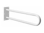 BISK Poręcz stała  PRO 600 mm biała 05498