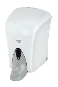 HYGIO DOZOWNIK  ŁOKCIOWY DO MYDŁA ABS BIAŁY 1000ML ECO 